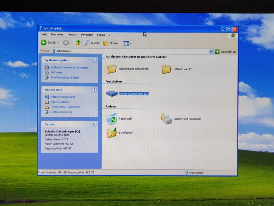 GeoVision Mini PC 500GB HDD 3GB Intel Atom CPU Leise Computer Windows XP DVI - Bild 4 von 4