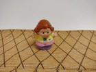 Fisher Price Little People Linda Mom W Heart Vintage