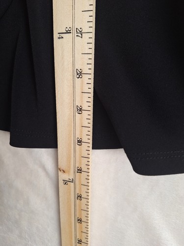 Torrid Womens 2 Black Studio Knit Surplice Wrap Top Long Sleeve 2X Stretch Tie - Picture 7 of 11