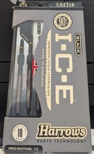 Harrows Black Ice 90% Tungsten 18g Soft tip Set-Free Shipping-5 Extra Flight Set