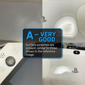 PS Vita PCH-2000 Glacier White Slim Console Very Good w/ Genuine Sony JP Charger