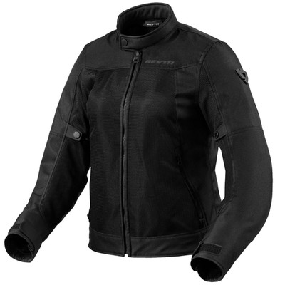 Revit Eclipse 2 Textiljacke Schwarz Damen Motorradjacke