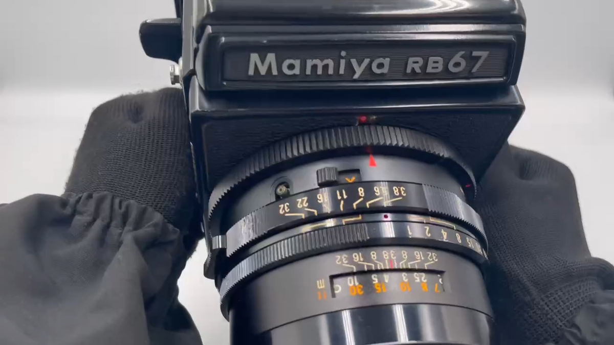 Near MINT w/ Hood】 Mamiya RB67 Pro Sekor NB 127mm Lens 120
