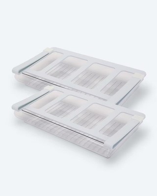 Kühlschrank Schublade 2tlg Organizer Ordnungssystem