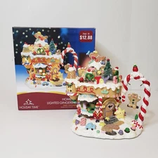 Holiday Time 2005 Gingerbread Collection Home Sweet Home Lighted Christmas 