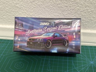 INNO64 NISSAN SKYLINE GT-R (R34) Z-TUNE ENDGAME - 1:64 - AUSTRALIA - SEALED BOX!