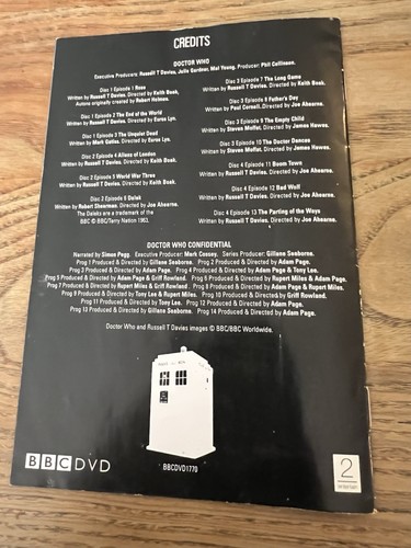 Doctor Who - Series 1 - Complete (DVD, 2005) - Picture 9 of 9