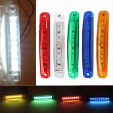 9LED 12-24V Waterproof Truck Side Marker Light - ABS 3.94 x 0.59 x 0.39 in