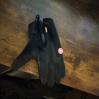 HOT SHOT Black Winter Gloves S Touchscreen Silicone Grip Zip Pocket Ski/Snow — photo 4