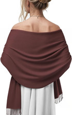 Women's Scarf Pashmina Shawls and Wraps for Evening Dress Wedding Bridal Bridesm