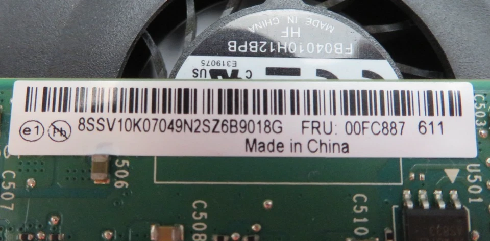 00FC887 LENOVO NVIDIA Quadro K1200 4GB GDDR5 GPU Graphics Card - Image 3 of 4