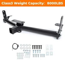 Class 3 Trailer Hitch Receiver 2" For Chevy Equinox 05-17 For GMC Terrain 10-17