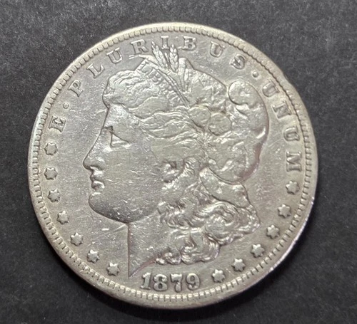 1879-CC Morgan Dollar, VG Cleaned