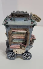 Hearts & Crafts Wagon  1997 Ivy & Innocence Cast Art #05151 - Wheels Spin