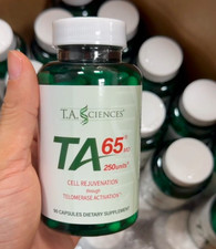 TA65MD, 250units, 90caps, Telomere Lengthen free shipping