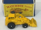 STUNNING MATCHBOX LESNEY EXCAVATOR #24 WITH ORIGINAL SOLID/COMPLETE BOX