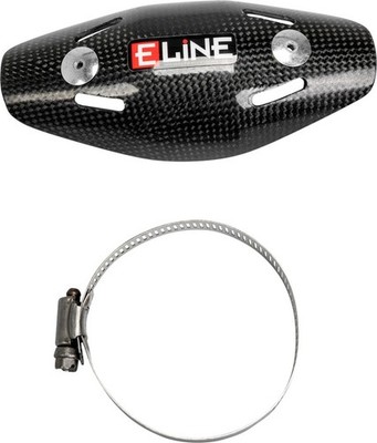 E-Line Carbon Fiber Heat Shield for FMF MegaBomb / PowerBomb #UMB