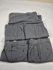 Tom Sawyer Uniform Pants Boys Gray Size 16 Lot Of 5