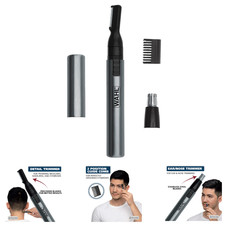 Wahl Nose Ear Trimmer Neck Hair Beard Eyebrow Groomer Clippers Micro Personal