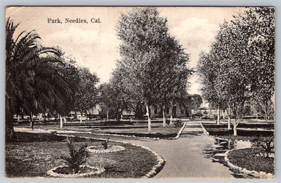c1900s Park Needles California N.P.C Made in Germany Antique Postcard
