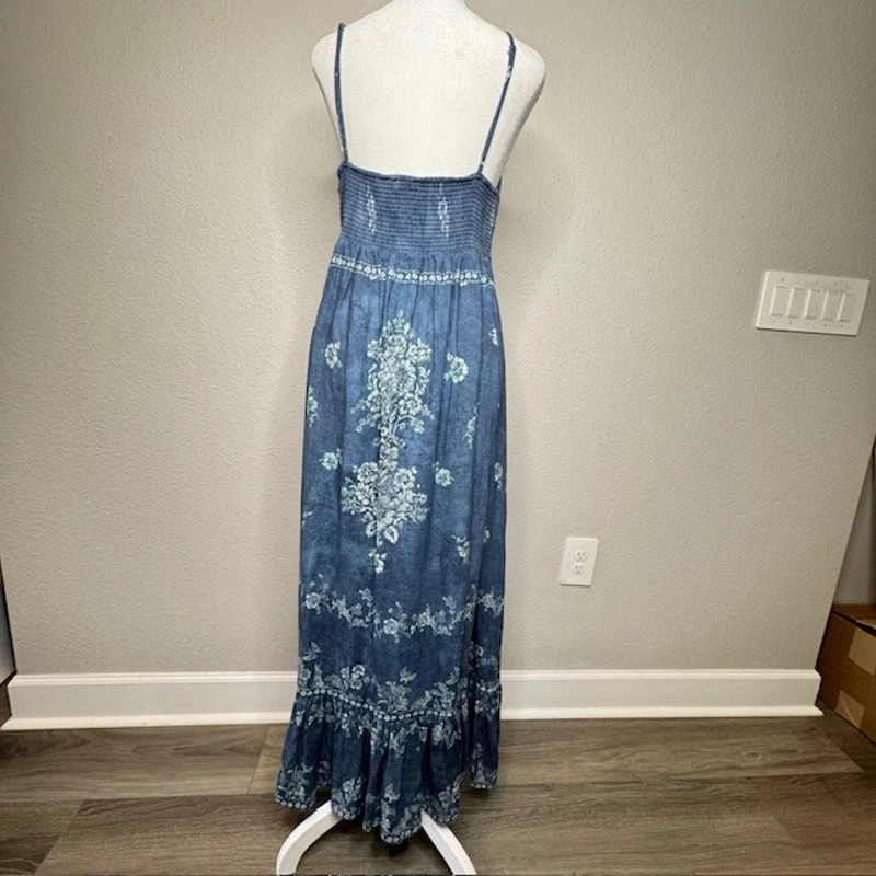 UNDERCOVER Secret Mission Cottagecore prendisole indaco grande