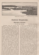 Überblick über den Mauersee, Ostpreußen, Maler; R. Deffinger, 1915