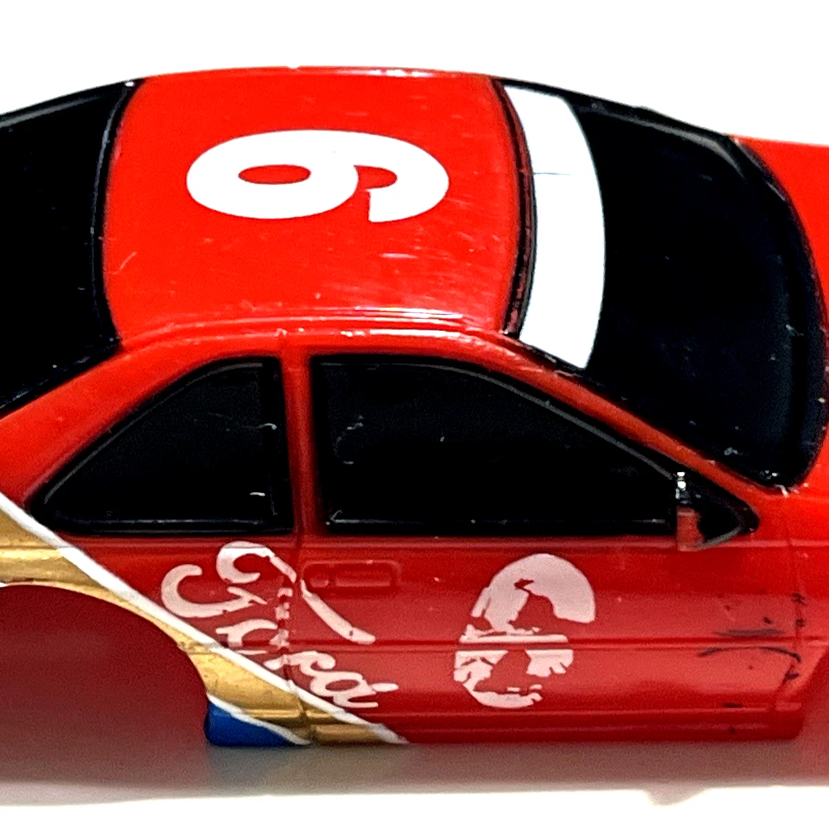 AFX 1/64 Ford Thunderbird No.6 Red Slot Car Body