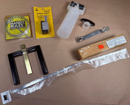 Variety lot of Woodworking Tools for the Workshop - Corner Chisel Cornering Tool