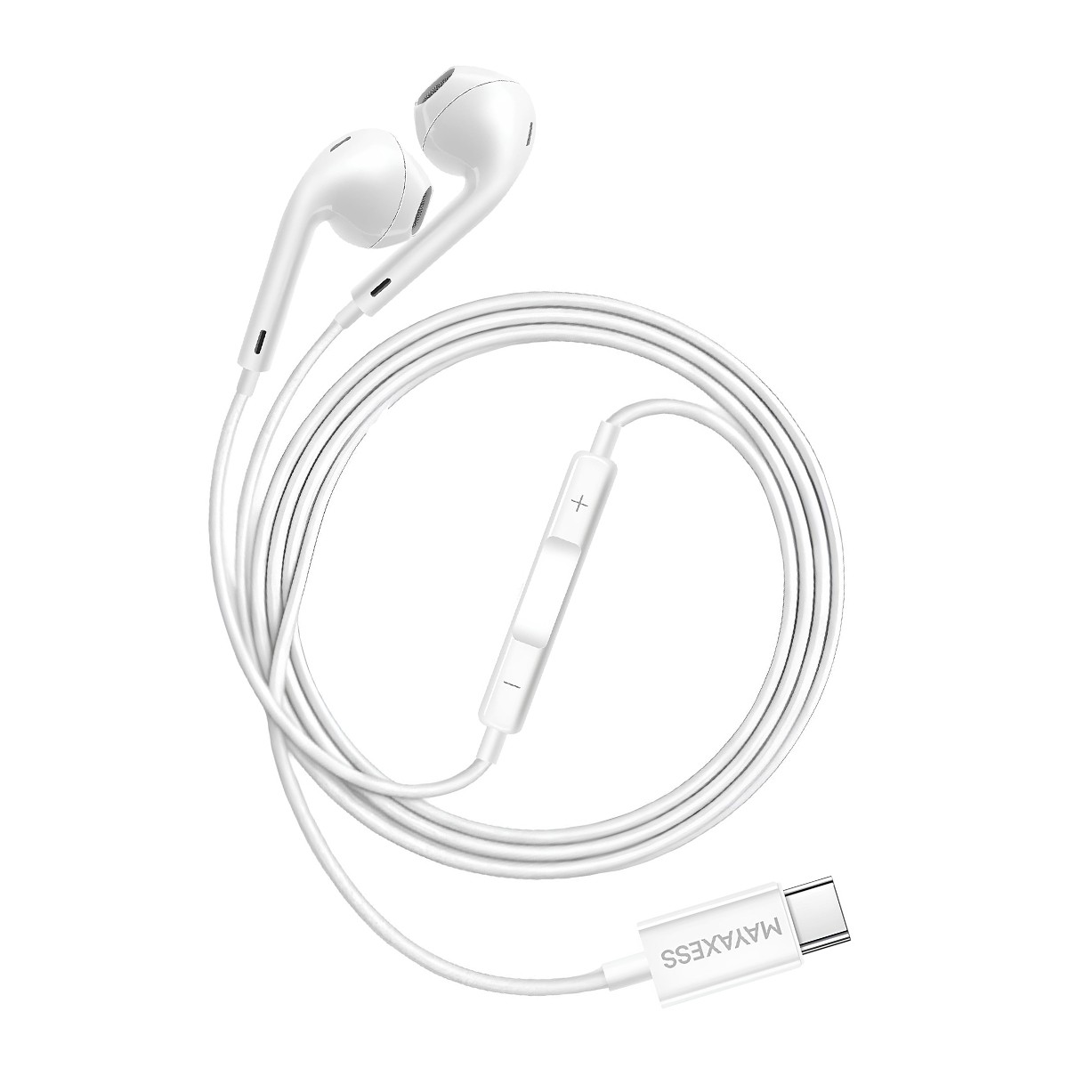 Écouteurs USB-C pour Oppo Reno 14 sans latence avec micro pour appels clairs