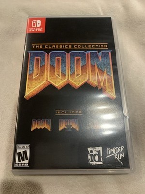 DOOM: The Classics Collection (#102) Nintendo Switch Limited Run: Tested & Works