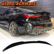 Heckspoiler Heckflügel Spoilerlippe Glanz Schwarz Für BMW G22 430i G82 M4 2020+