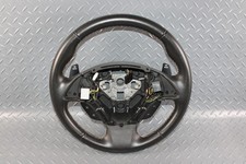 22-24 Camaro Black Leather Grey Stitch Heated Steering Wheel Oem Factory