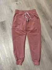 Figs Zamora Jogger Scrub Pants Women Sz XS Petite MAUVE Technical Collection