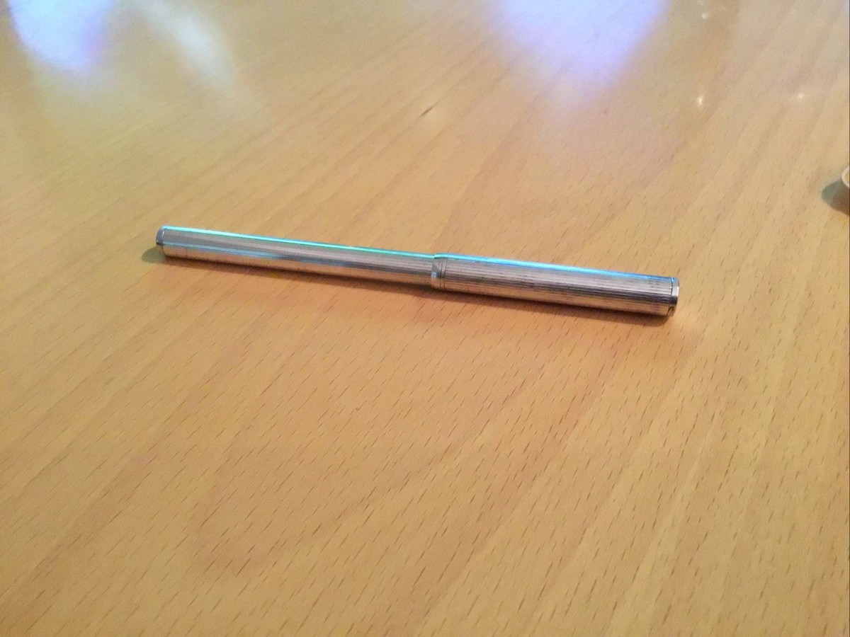 Vintage Dunhill Sterling Silver Felt Tip Pen Germany | eBay