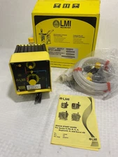 Milton Roy LMI Metering Pump B721-495SI  2.5 gph / 100 psi  115 VAC Pulse Input