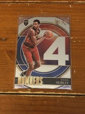 2021-22 Panini Select EVAN MOBLEY RC Silver Holo PRIZM Numbers Insert #32 Cavs