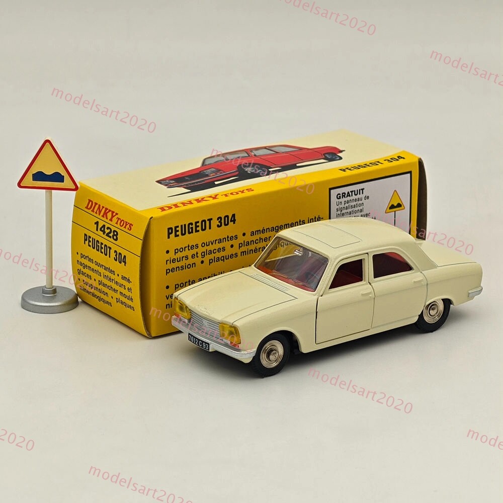 Dinky 1428, Peugeot 304 - Free Price Guide & Review