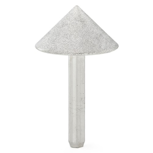 Cabezal de pulido de diamante de 20-80 mm Rotary TAPER Ángulo Fresas CNC Router Brocas Grano 240 - Imagen 45 de 123