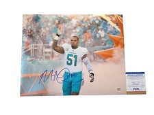 Mike Pouncey Signed 11x14 Photo Miami Dolphins Los Angeles PSA/DNA Football