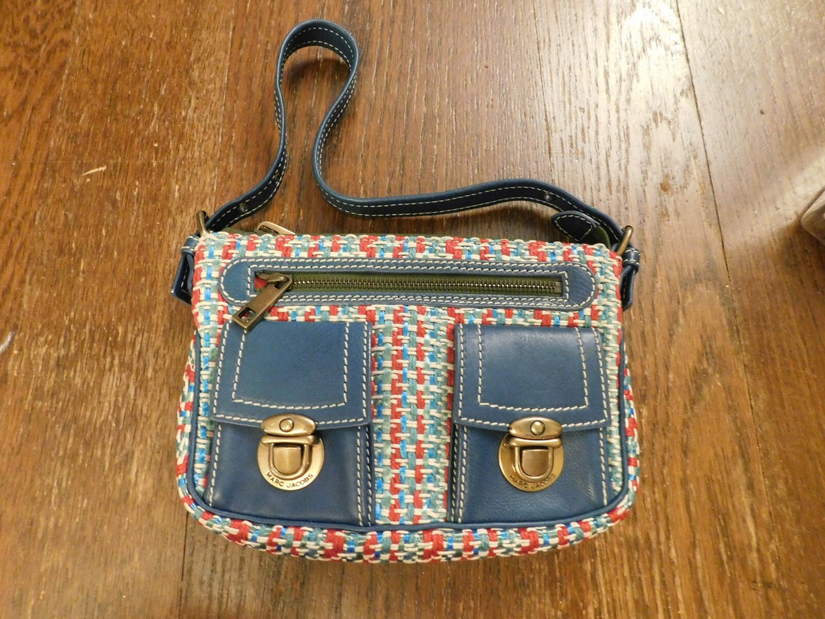 marc jacobs woven bag