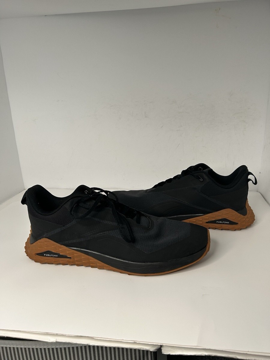 NEW Reebok FU8795 Men's Black Trail Cruiser Walking Sneakers Sz 14 - Main Image