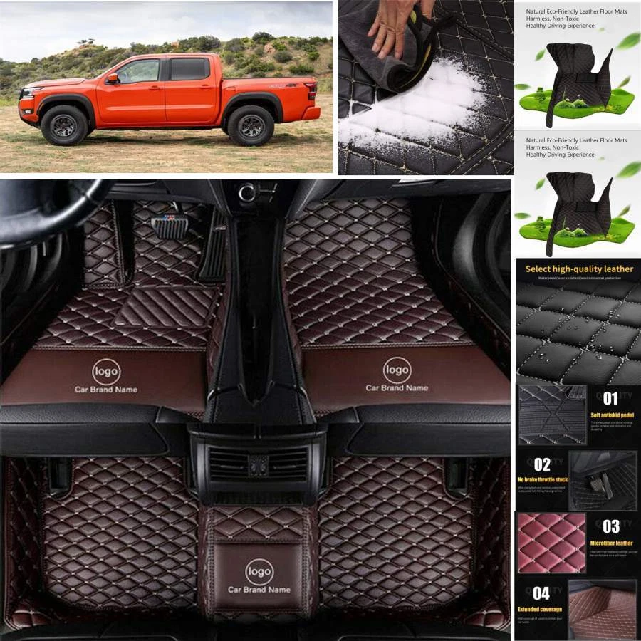 Alfombrillas antideslizantes de lujo para todo tipo de clima para Nissan Titan Foto 4 de 4