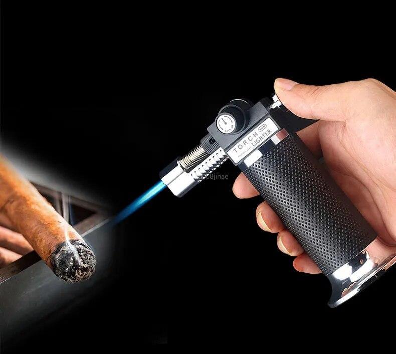New Refillable Soldering Welding Torch Lighter Butane Gas Gun Flame