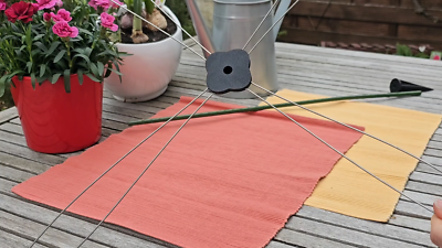 Pflanzschirm Sonnenschutz Pflanzenschutz upcycling Pflanzabdeckung Balkon  Garten | eBay.de