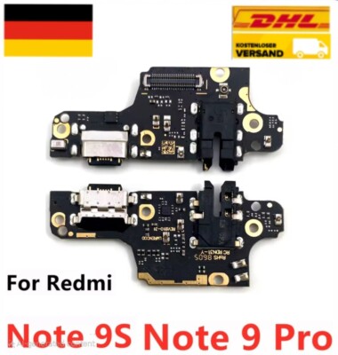 Xiaomi Redmi Note 9S / 9 Pro Ladebuchse Dock Connector Mikrofon USB Charging 