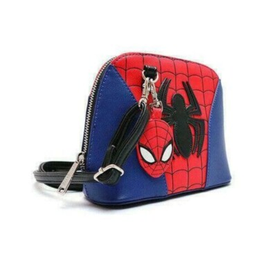 Spider-Man Kostüm Umhängetasche kleine Tasche Marvel Loungefly