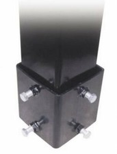 First Team FT16 Steel Ground Sleeve for 4 in. Square Poles