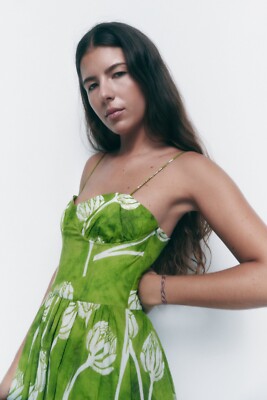 Robe à Bretelles Express - Imprimé Floral Multicolore - Taille 10 - Neuf Avec étiquettes