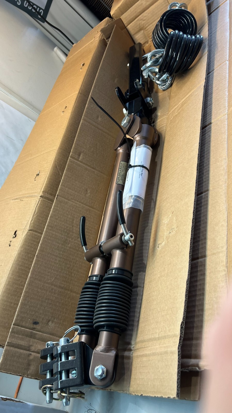 Blue Ox BX7420 Tow Bar Avail Class IV 10000 lb. Steel Construction w/2 in. Shank. - TruckPoint