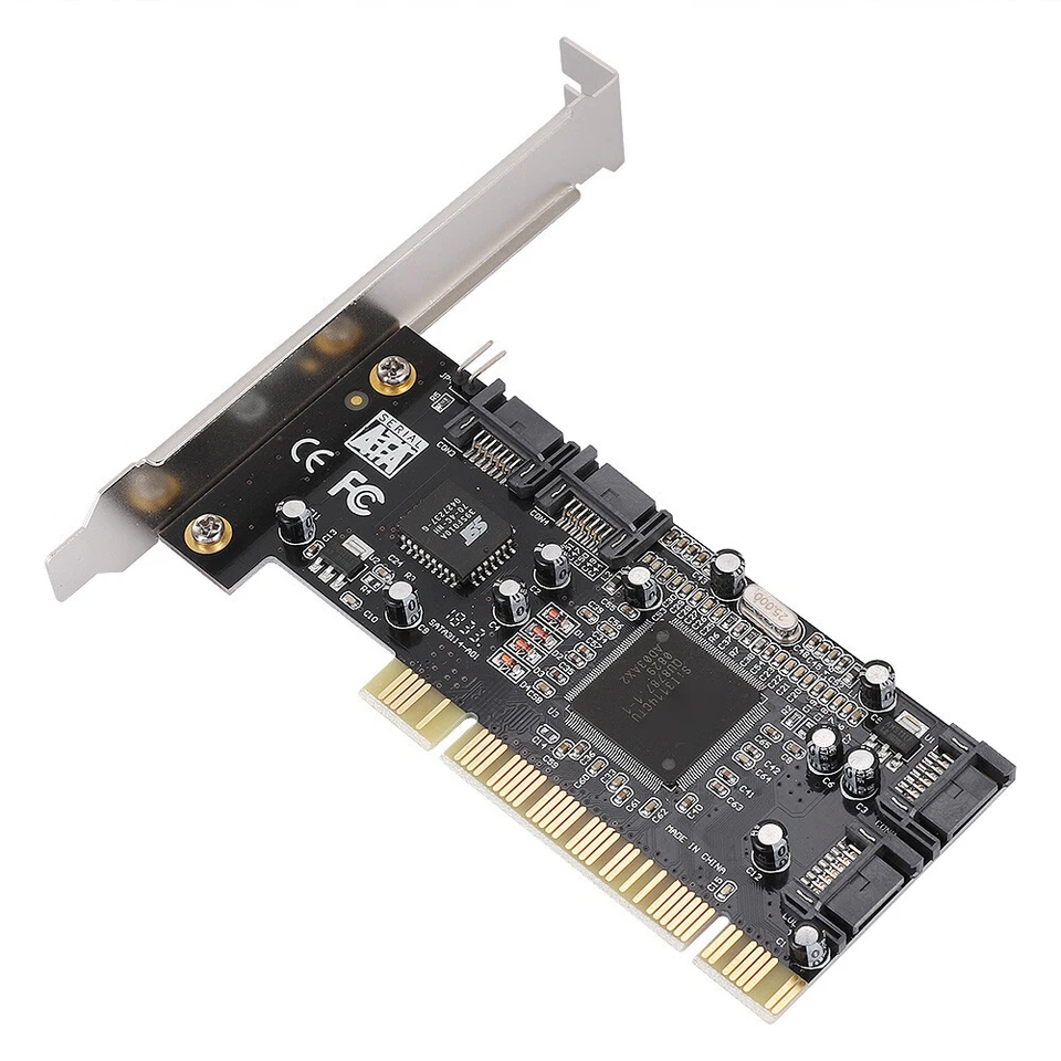 PCI to 4 Internal SATA Port 1.5Gbps Sil3114 Chipset for RAID Controller Card - Image 3 of 4